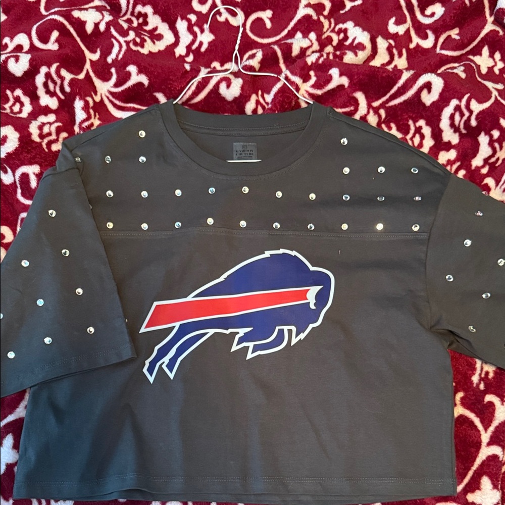 Buffalo Bills Graphic crop top - Gray